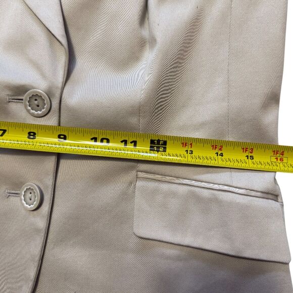 Isabel & Nina Beige/cream Blazer Size 4 - Picture 9 of 10